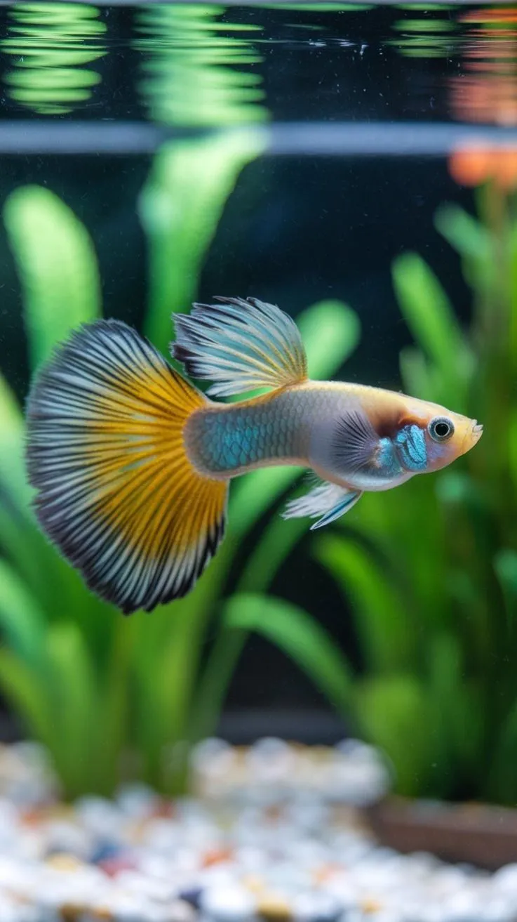 Guppy Fish Tank and Water