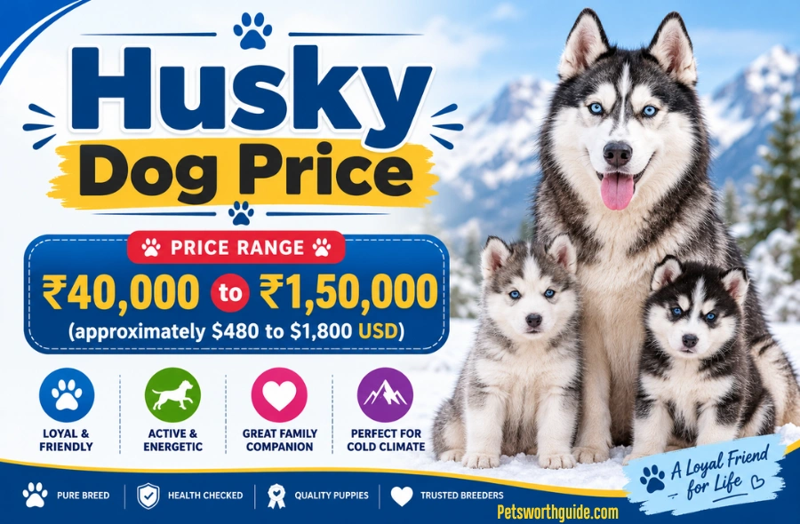 Husky Dog Price In India 2026: Real Costs, City Rates & Buying Tips Husky Dog Price In India